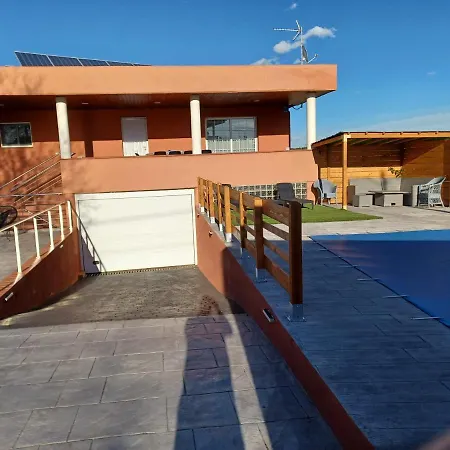 Piscina De Sal Barbacoa Wifi, Parking Gratis, 3 Min Pga Casa El Roble Villa Girona Exterior photo