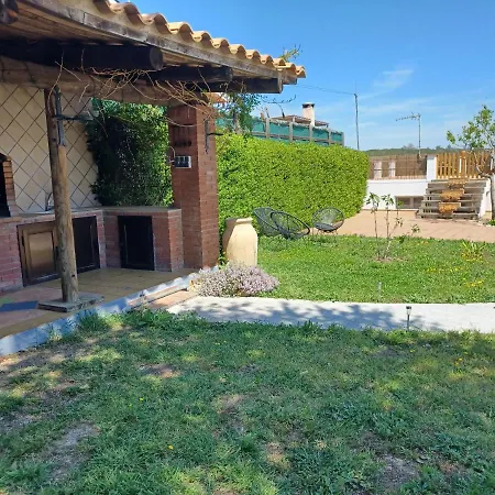 Piscina De Sal Barbacoa Wifi, Parking Gratis, 3 Min Pga Casa El Roble Villa Girona Exterior photo