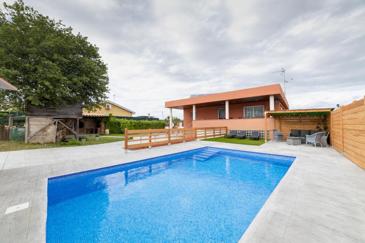 Piscina De Sal Barbacoa Wifi, Parking Gratis, 3 Min Pga Casa El Roble * Girona